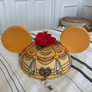 Disney belle hat ears
